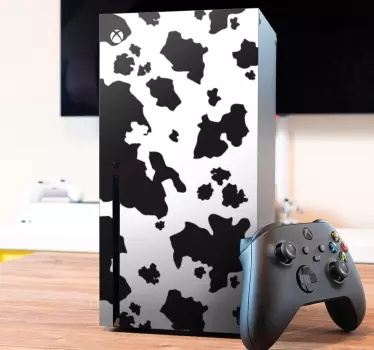 Adesivo xbox cover da gioco a motivo mucca - TenStickers