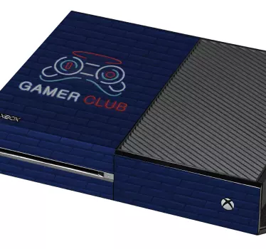 Adesivo xbox design club gamer - TenStickers