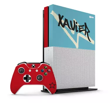 Adesivo Xbox ciao mi chiamo - TenStickers