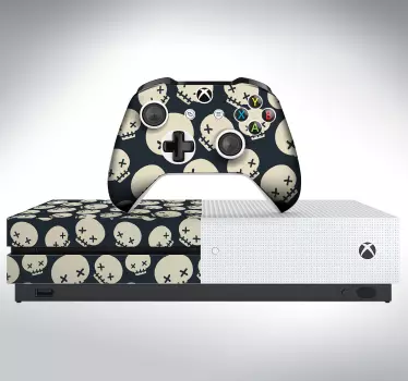 Adesivo xbox grafica teschio - TenStickers