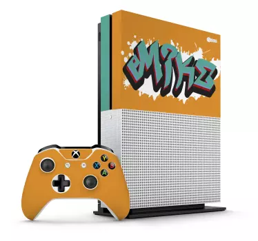 Adesivo xbox involucro graffiti console - TenStickers