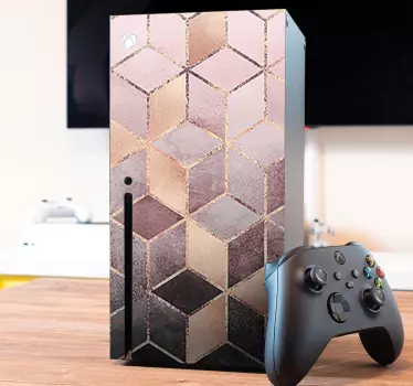 Adesivo Xbox motivo esagonale - TenStickers