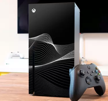 Adesivo Xbox onde superficiali lisce - TenStickers