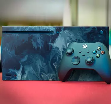 Adesivo Xbox superficie di vortice oceanico - TenStickers