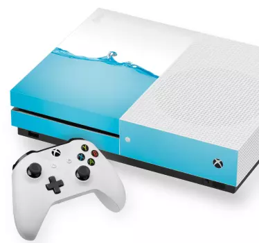 Adesivo xbox tema splash d'acqua - TenStickers
