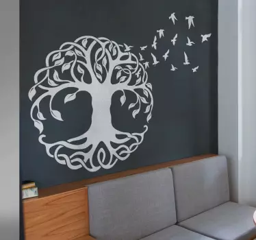 Decalcomania dell'albero della vita - TenStickers
