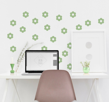 Set di stickers fiorellini - TenStickers