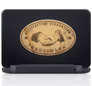 Skin adesiva pc satisfaction guaranteed - TenStickers