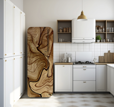 Adesivo texture tronco d'albero - TenStickers