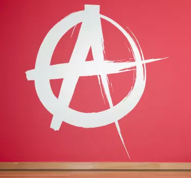 Sticker decorativo anarchia - TenStickers