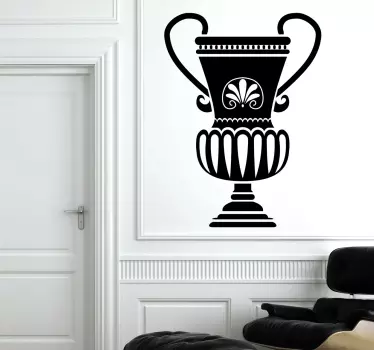 Sticker decorativo anfora greca - TenStickers