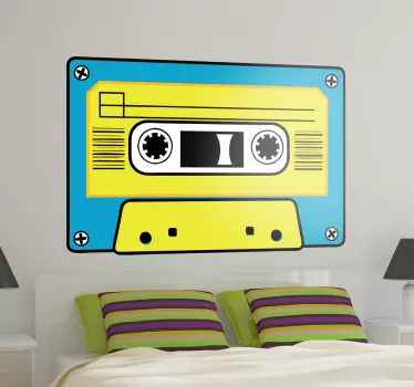 Sticker decorativo audiocassetta 20 - TenStickers