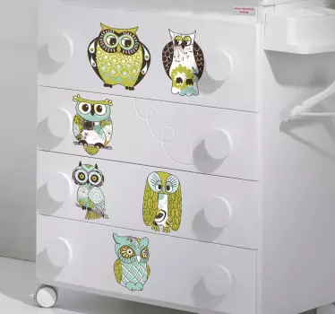 Sticker decorativo collezione rapaci - TenStickers
