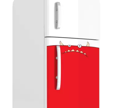 Sticker decorativo frigo mostruoso - TenStickers