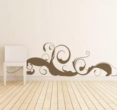 Sticker decorativo linea eleganza astratto - TenStickers