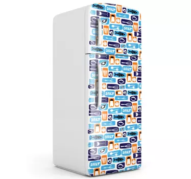 Sticker decorativo misto cucina - TenStickers