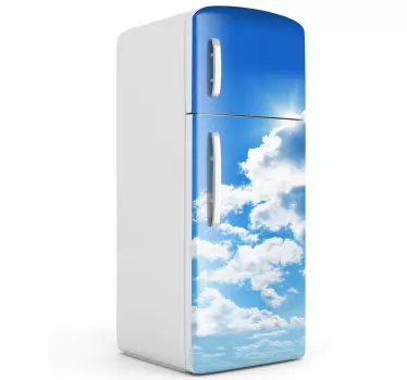 Sticker decorativo nuvole frigo - TenStickers