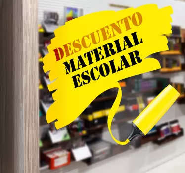 Sticker personalizzabile evidenziatore - TenStickers