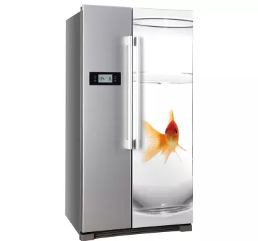 Sticker decorativo pesce e acquario - TenStickers