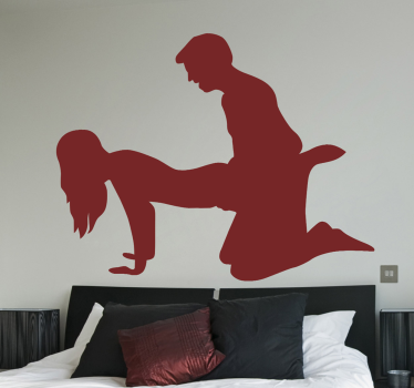 Sticker decorativo posizione Kamasutra - TenStickers
