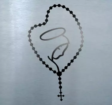Sticker decorativo rosario - TenStickers
