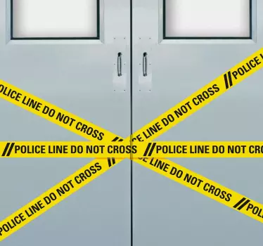 Sticker decorativo sigillo polizia - TenStickers