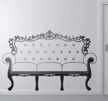 Sticker decorativo sofà francese - TenStickers