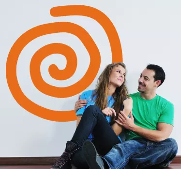 Sticker decorativo spirale - TenStickers