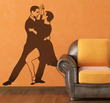 Sticker decorativo tango argentino - TenStickers