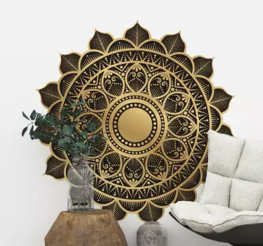 sticker floreale orientale - TenStickers