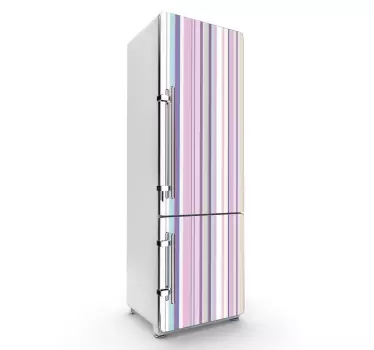 Sticker frigorifero colore rosa - TenStickers