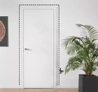 Sticker Porta - TenStickers
