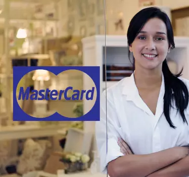 Vetrofania Mastercard - TenStickers