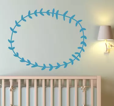 Wall sticker corona d'alloro - TenStickers