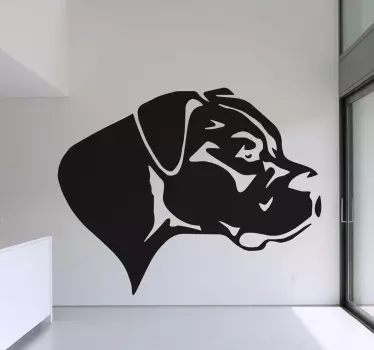 Wall sticker silhouette Dogo - TenStickers