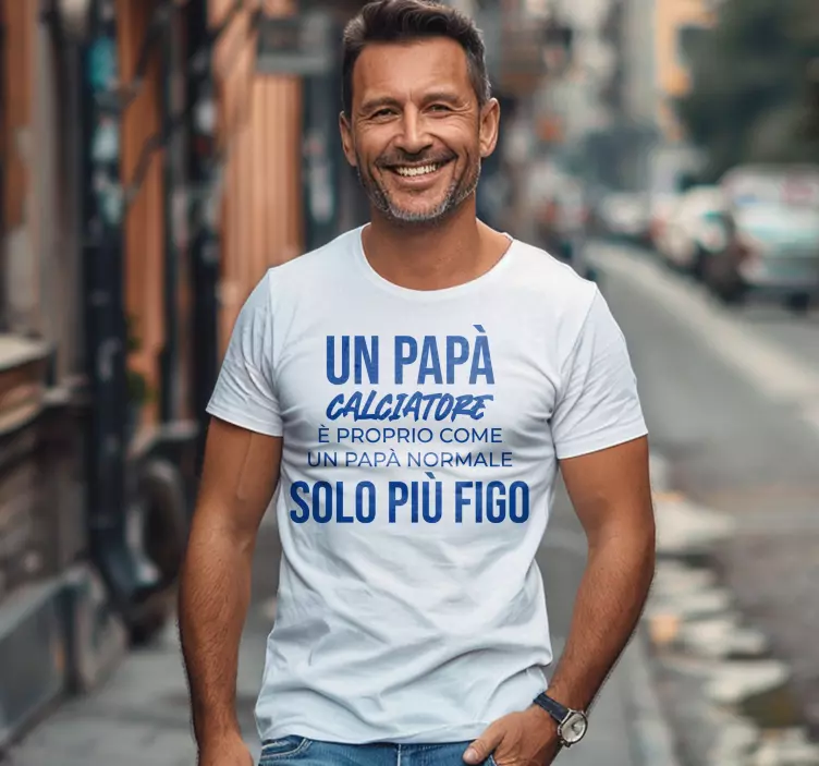 Maglietta papà più figo - TenStickers