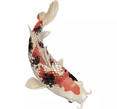Maglietta fidanzati pesci koi colorati - TenStickers