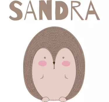 Maglietta bebè personaggio riccio carino - TenStickers