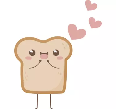 T-shirt fidanzati Pane e nutella - TenStickers