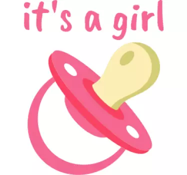 Maglietta bebè annuncio dolce del bambino - TenStickers