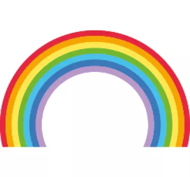 Maglietta bebè design arcobaleno brillante - TenStickers