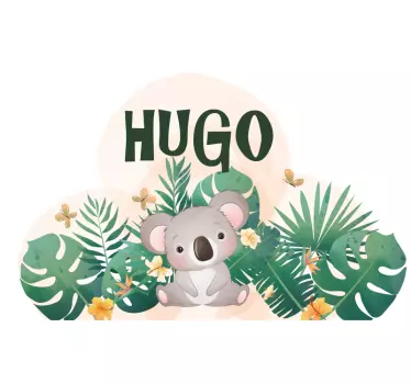 Maglietta bebè tenero koala abbracciato - TenStickers