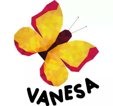 Maglietta bebè con arte della farfalla vibrante - TenStickers