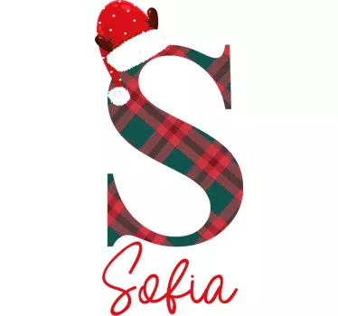 Maglietta personalizzata Natale ciao, mi chiamo John.Ciao, mi chi - TenStickers