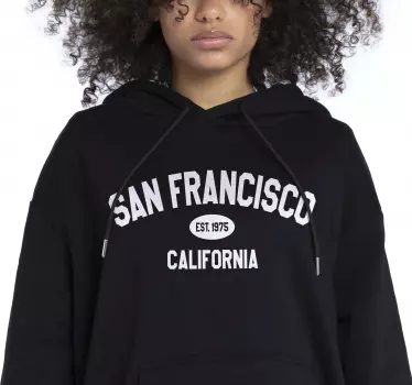 Felpa Università di San Francisco - TenStickers