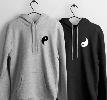 Felpa yin yang - TenStickers