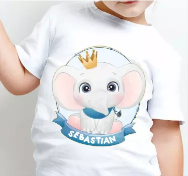 Maglietta bebè design elefante carino - TenStickers