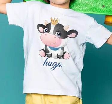 Maglietta bebè personaggio mucca carina - TenStickers