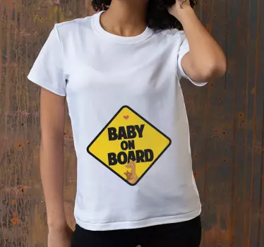 Maglietta bebè progettazione a bordo - TenStickers