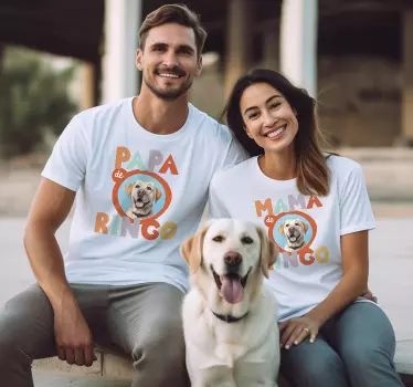 Maglietta personalizzata con nomi animali domestici - TenStickers